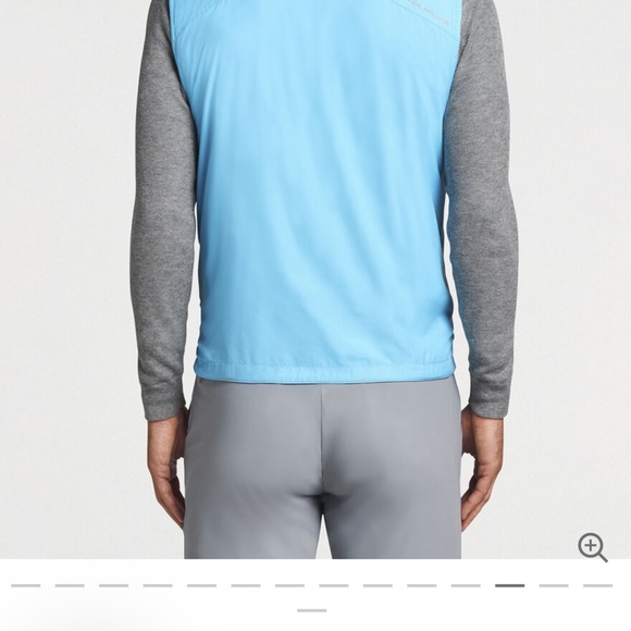 Peter Miller 
Thermal Block Reversible Gilet
Light Blue Sleeveless Vest - Picture 10 of 16